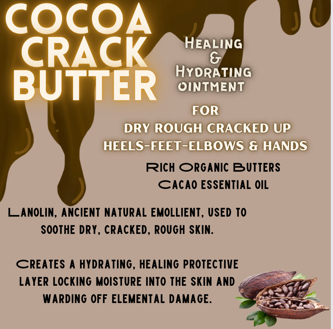 Organic Cocoa Crack Butter