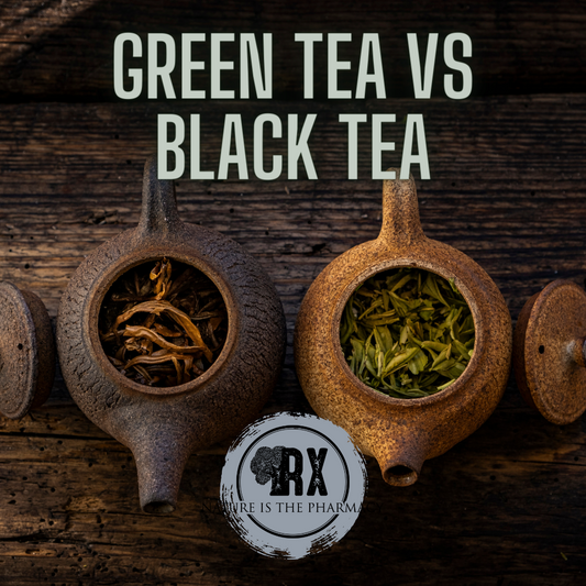 Black tea vs. green tea... what's the difference?